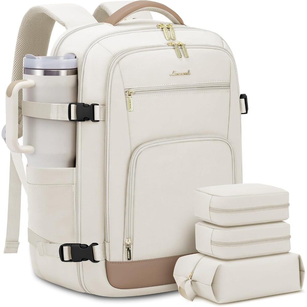 50l Large Travel Backpack For Women Flight Approved, Carry On Backpack For Airpl